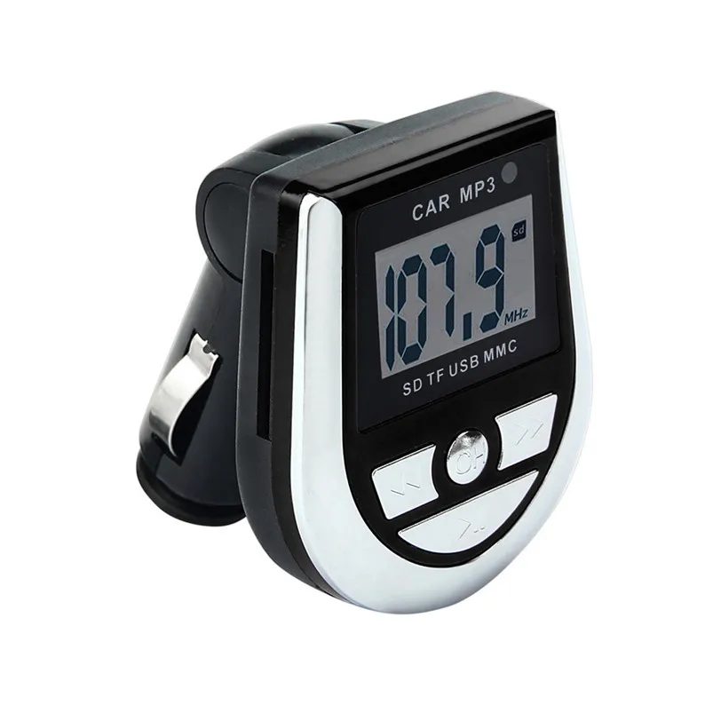 MP3 плеер беспроводной FM передатчик модулятор Автомобильный комплект USB SD MMC lcd пульт May30 заводская цена