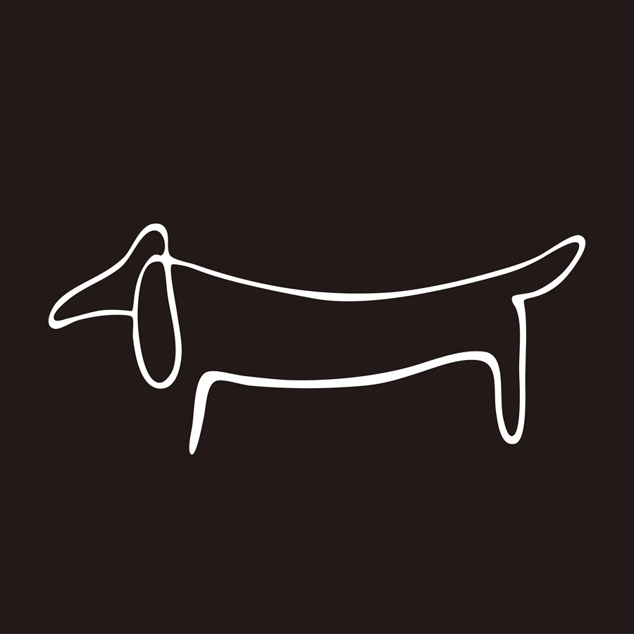 Декоративные наклейки для окон автомобиля такса виниловые собак в стиле Love Pets