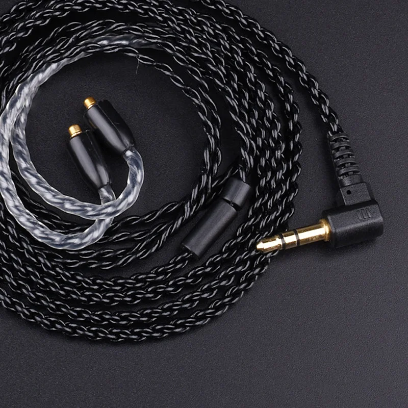 Модернизированный DIY MMCX кабель для Shure SE215 SE425 SE535 SE846 провод наушников с