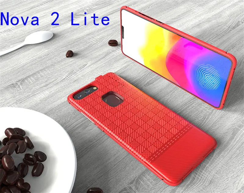 Ext power 5000 мАч чехол для зарядного устройства для huawei P Smart Y9 Nova 2 Lite Honor 7x power Bank чехол для зарядки - Цвет: nova 2 a little red