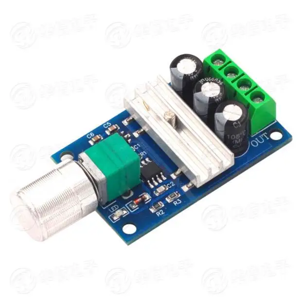 PWM регулятор двигателя пост. Тока 6V12V24V28V3A переключатель скорости 1203B|Защита