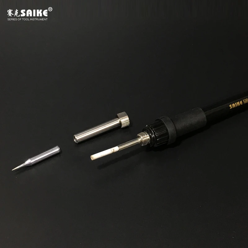 SAIKE 936 паяльник черная ручка A1322 керамический нагревательный сердечник