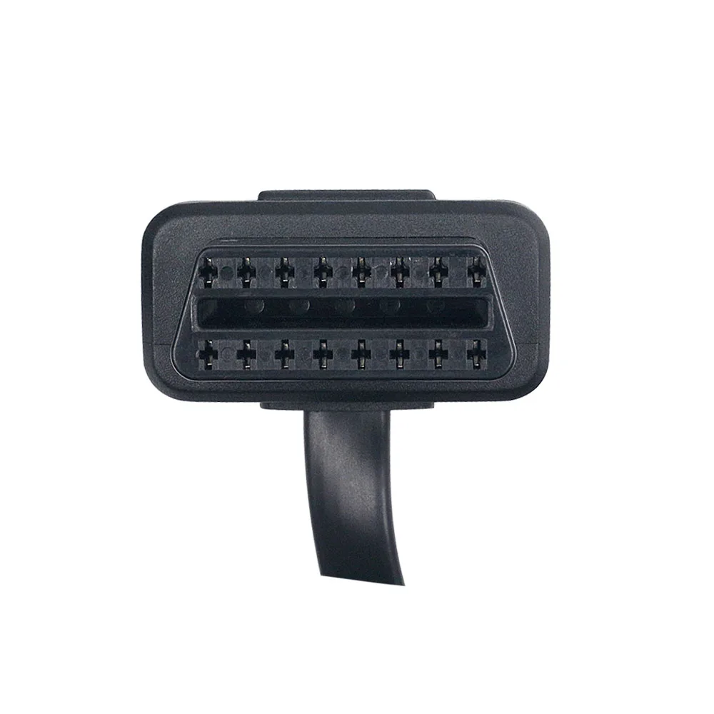 65 см OBDII Удлинительный кабель 16 контактов OBD2 удлинитель кабеля Разъем штекер Femal