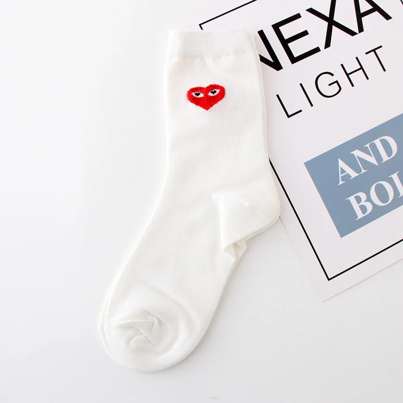 Funny cool socks women cartoon food bread Korean Spring deodorant sweat striped cotton sock Ice cream fries hip hop women - Цвет: O