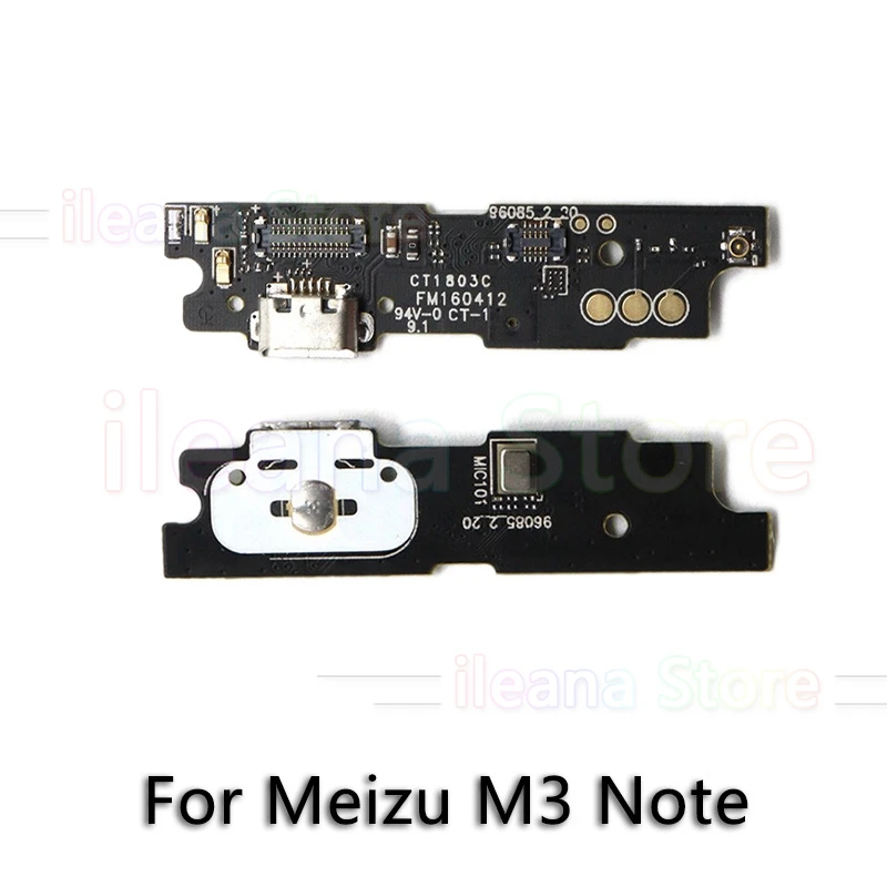 M3 Note Для Meizu M1 M2 M3 M3s M5 M5s M6 Note Mini U10 U20 USB порт разъем док-станция зарядный гибкий кабель для телефона запчасти - Цвет: M3 Note