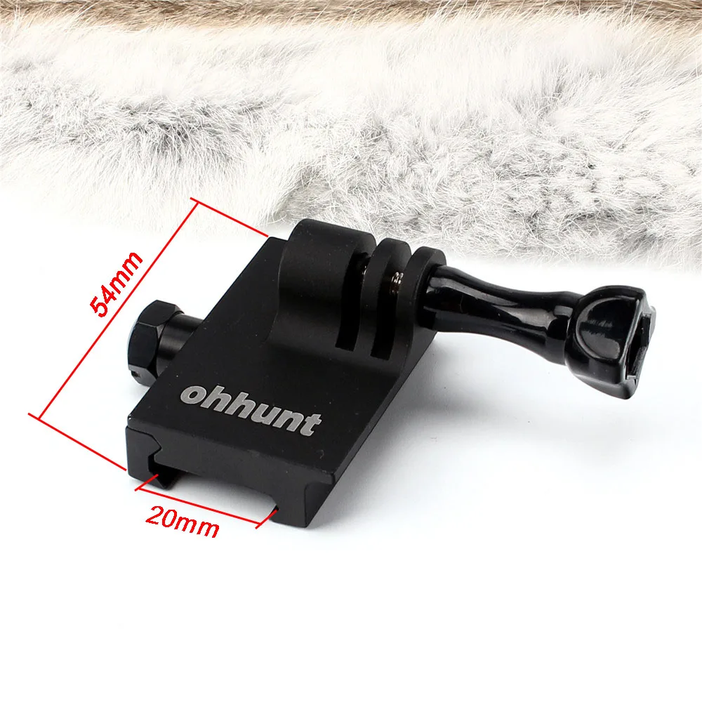 Ohhunt охотничий Go Pro адаптер для камеры 20 мм Пикатинни Вивер рейку аксессуары