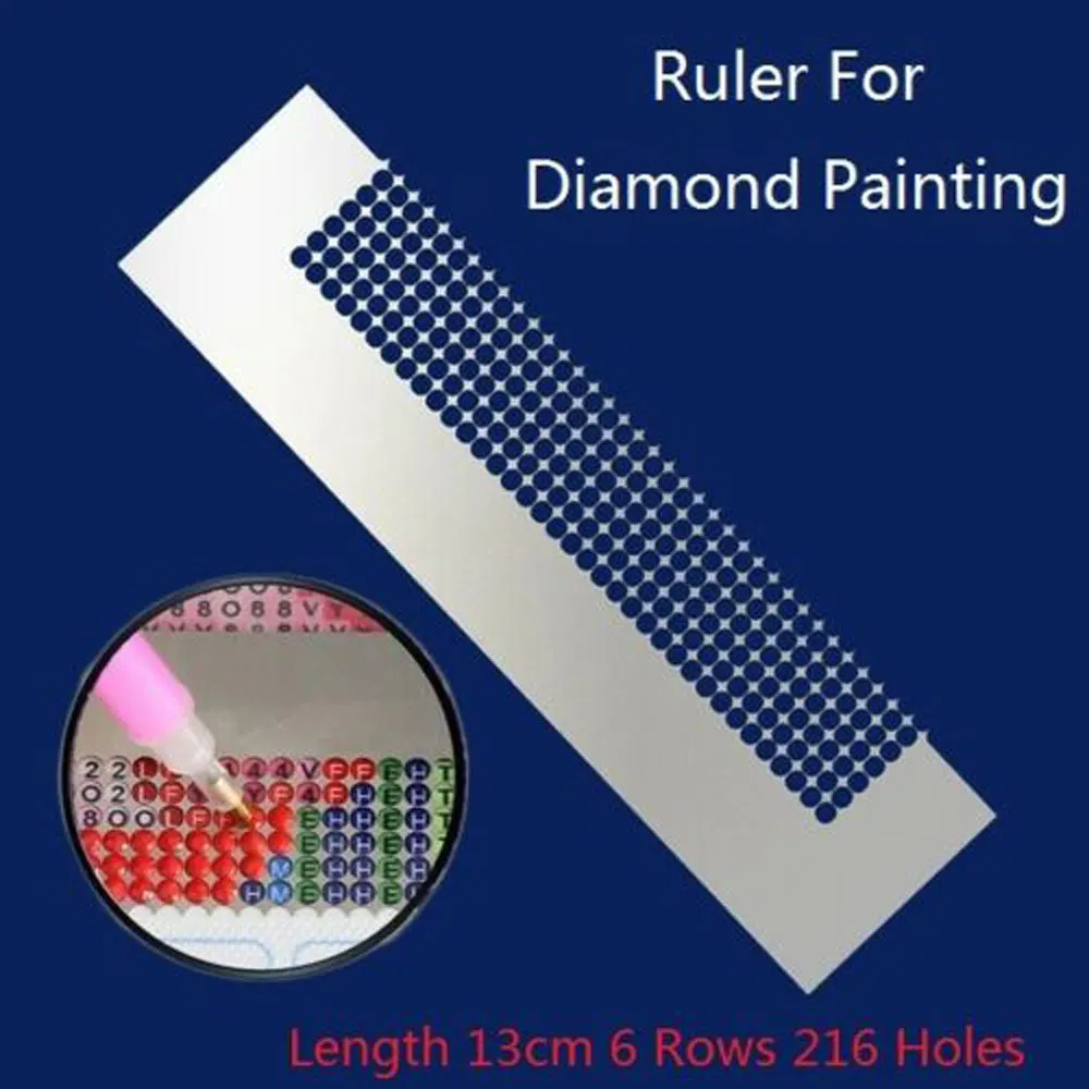 Stainless Steel Diamond Painting Ruler for DIY Sewing Embroidery Accessories | Инструменты