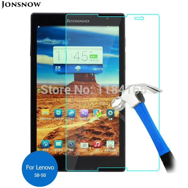 Закаленное стекло 9H для Lenovo Tab S8 50 50L 50F 8 дюймов предотвращения царапин планшетных
