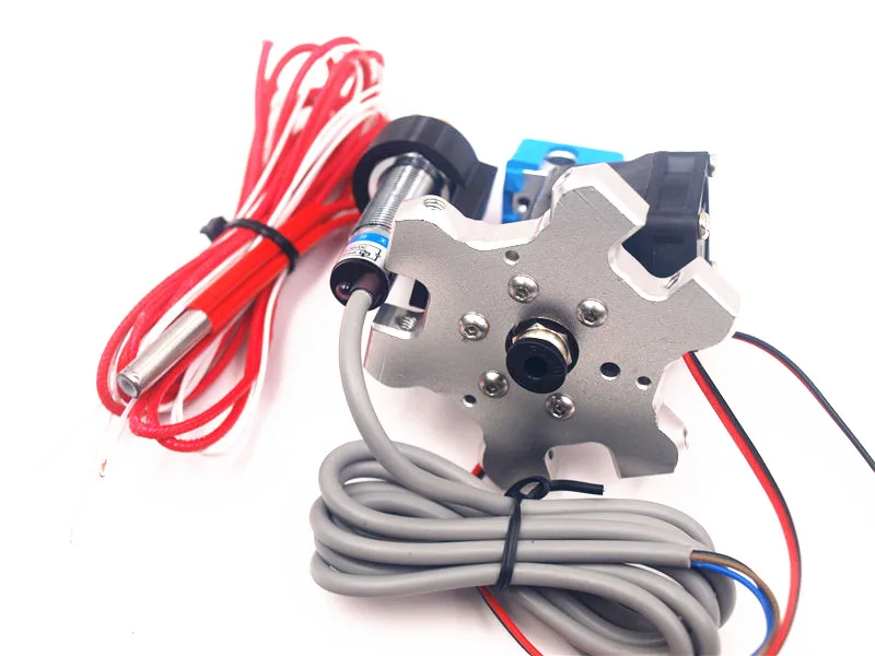 Мини 3D принтер Funssor M4 Delta Kossel экструзионный hotend kit с индуктивным датчиком