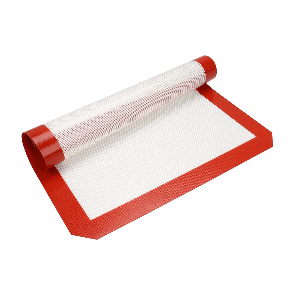 Silicone Baking Mat Reusable Prefessional Non-Stick Fiberglass Food Grade Heat Resistant Macaron Cake Bread | Дом и сад