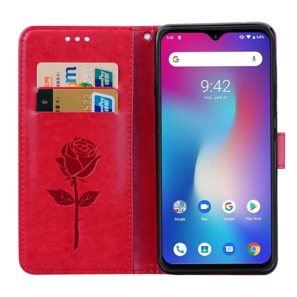 Чехол UMIDIGI A5 Pro Power F1 Play защитный чехол книжка из искусственной кожи силиконовый