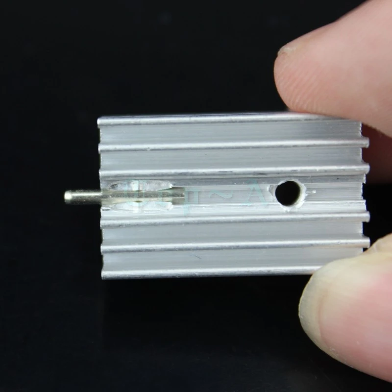 Оптовая продажа 500 шт. радиатор 25x15x10 мм алюминиевый 220 TO220 IC с иглой|ic heatsink|heat