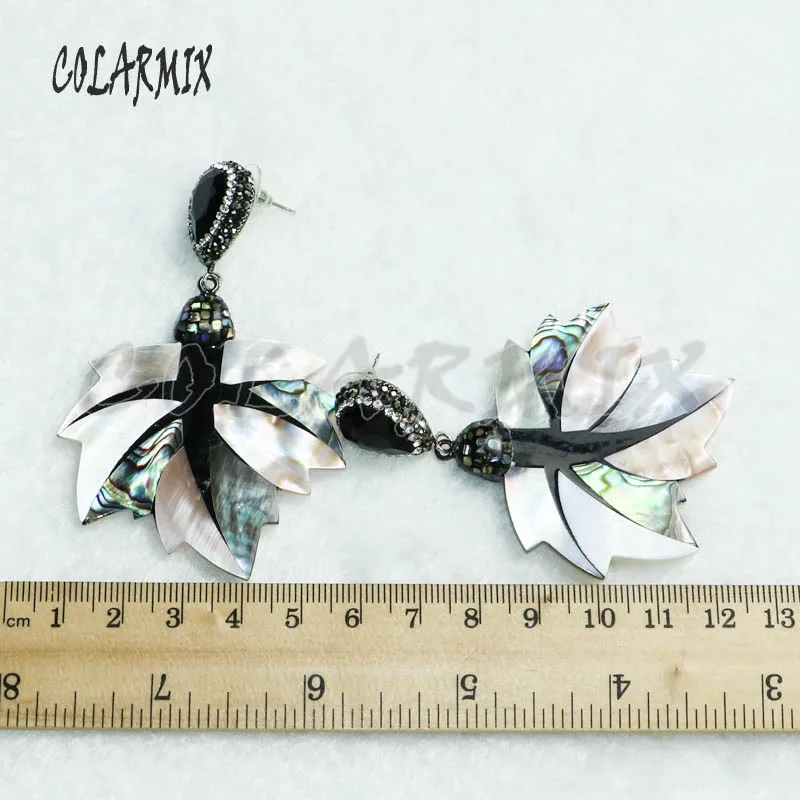 Оптовая продажа 3 пары серьги морские ушки натуральные сережки в виде ракушек