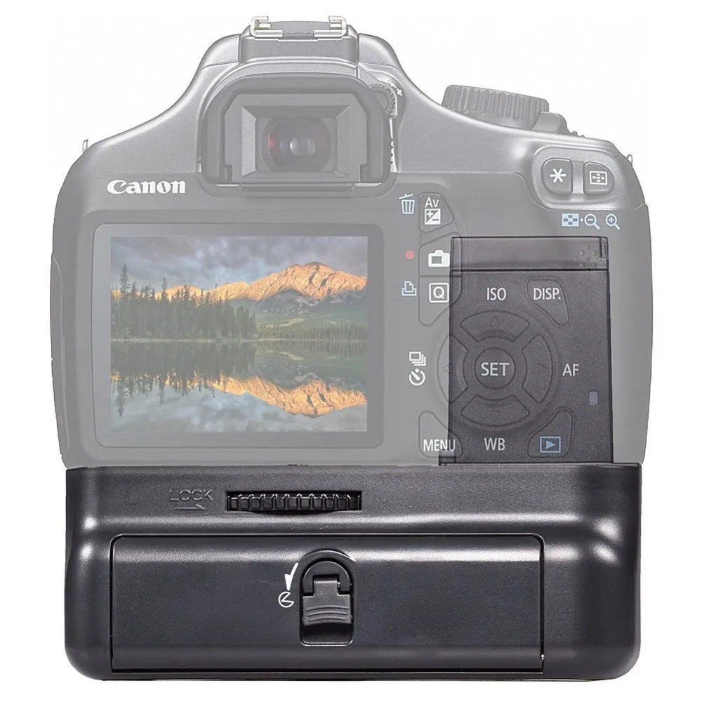 Высококачественный вертикальный батарейный блок Neewer для DSLR-камер Canon EOS 1100D / 1200D