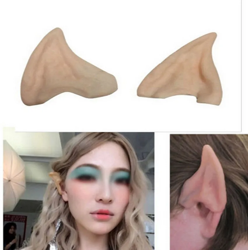 Эльф Фея Хоббит вулкан Spock инопланетянин Косплей Хэллоуин накладные уши