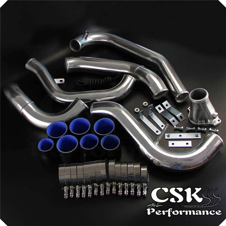 Fits For Mazda RX7 RX-7 FC FC3S 13B Upgrade FMIC Intercooler Pipe Piping Kit 86-91 Blue/Red/Black |