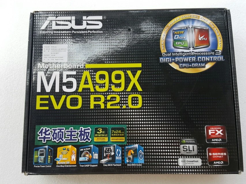 M5A99X EVO 990X AM3 + материнская плата поддерживает FX8350 (99% новый) в оригинальной