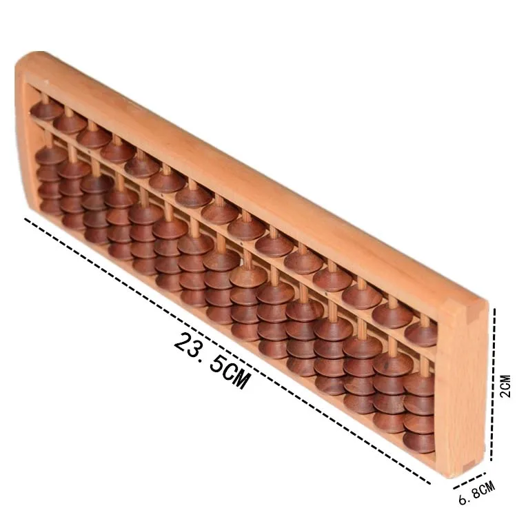 15 колонн деревянный abacus Chinese Soroban образовательный инструмент математический