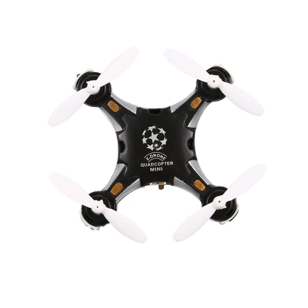 FQ777 124 RC Карманный Квадрокоптер 2 4G 4CH 6-осевой гироскоп мини-Дрон 360 градусов флип