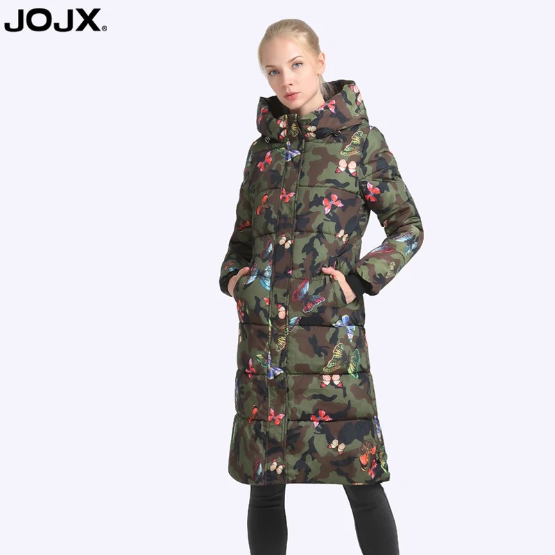 JOJX женская зимняя куртка пальто новинка 2019 много цветов модная парка с принтом
