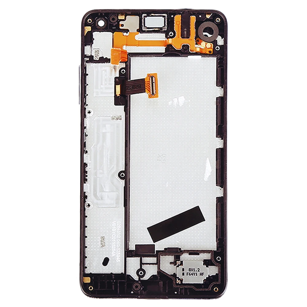 

H LCD Screen and Digitizer Full Assembly with Frame for Microsoft Lumia 650