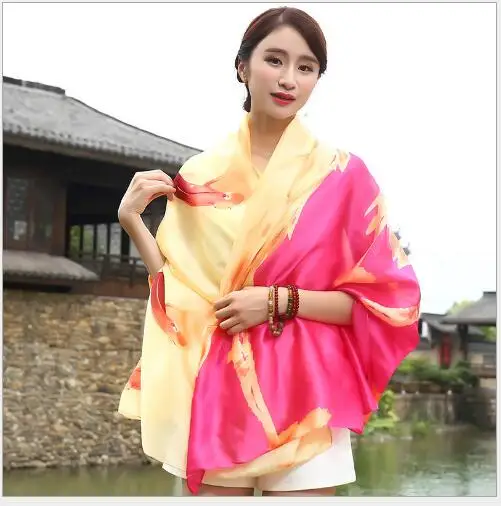 

200*140cm 2016 Big Size Silk Square Scarf Women Fashion Brand High Quality Imitated Silk Satin Scarves Polyester Shawl Hijab A28