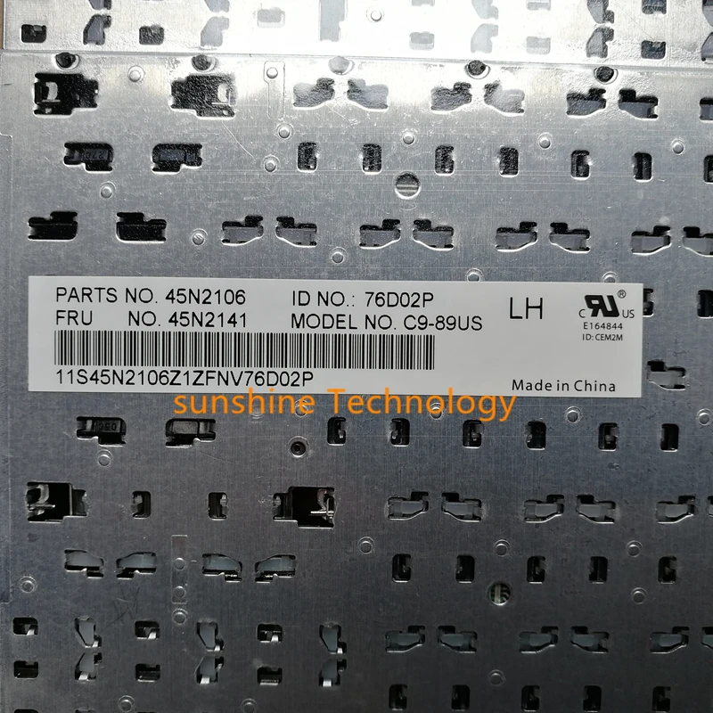 Новая клавиатура для ноутбука lenovo Thinkpad T410 X220 T420 T410I T420S T400S X220I 45N2106 версии США |