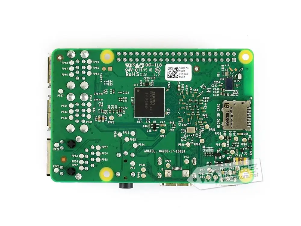 

Original Raspberry Pi 3 Model B ARM Cortex-A53 1.2GHz 64-bit quad-core 1GB RAM
