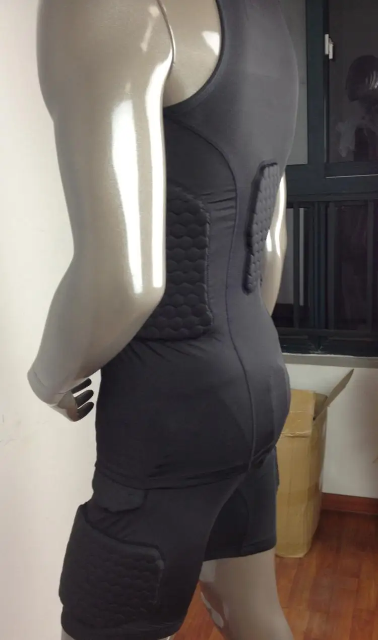 Pro спортивная защита для тела Топ жилет сотовая губка спортивные подкладки