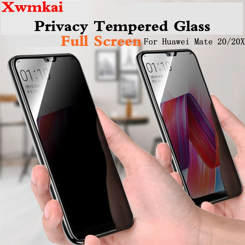 Защитная пленка для экрана Xwmkai закаленное стекло Huawei Mate 20 X полный экран 9 H