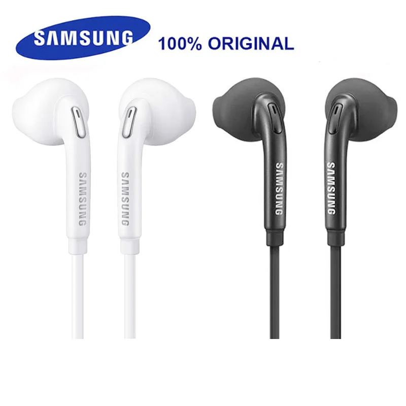 Оригинальные наушники samsung, EO-EG920, с управляющим динамиком, проводные, 3,5 мм, с 1,2 м, для Galaxy S6, S7 Edge, S3, S4, S5, xiaomi note 1, 2, 3