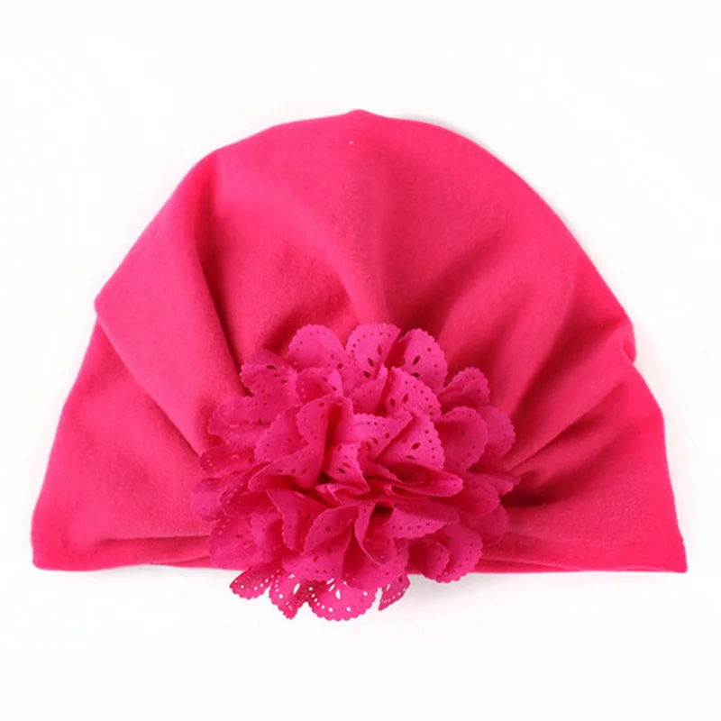 1 шт. детская эластичная шапка с цветком | Детская одежда и обувь