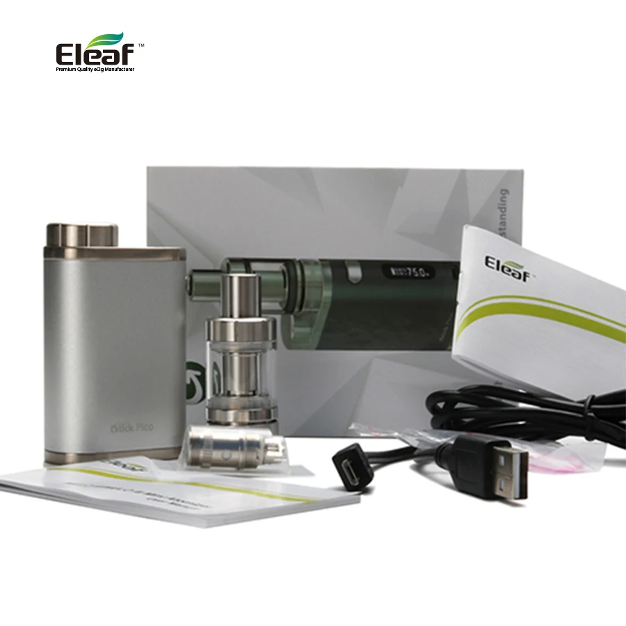 Оригинальный набор Eleaf iStick Pico 75 Вт TC с атомайзером MELO 3 (Mini) электронная сигарета