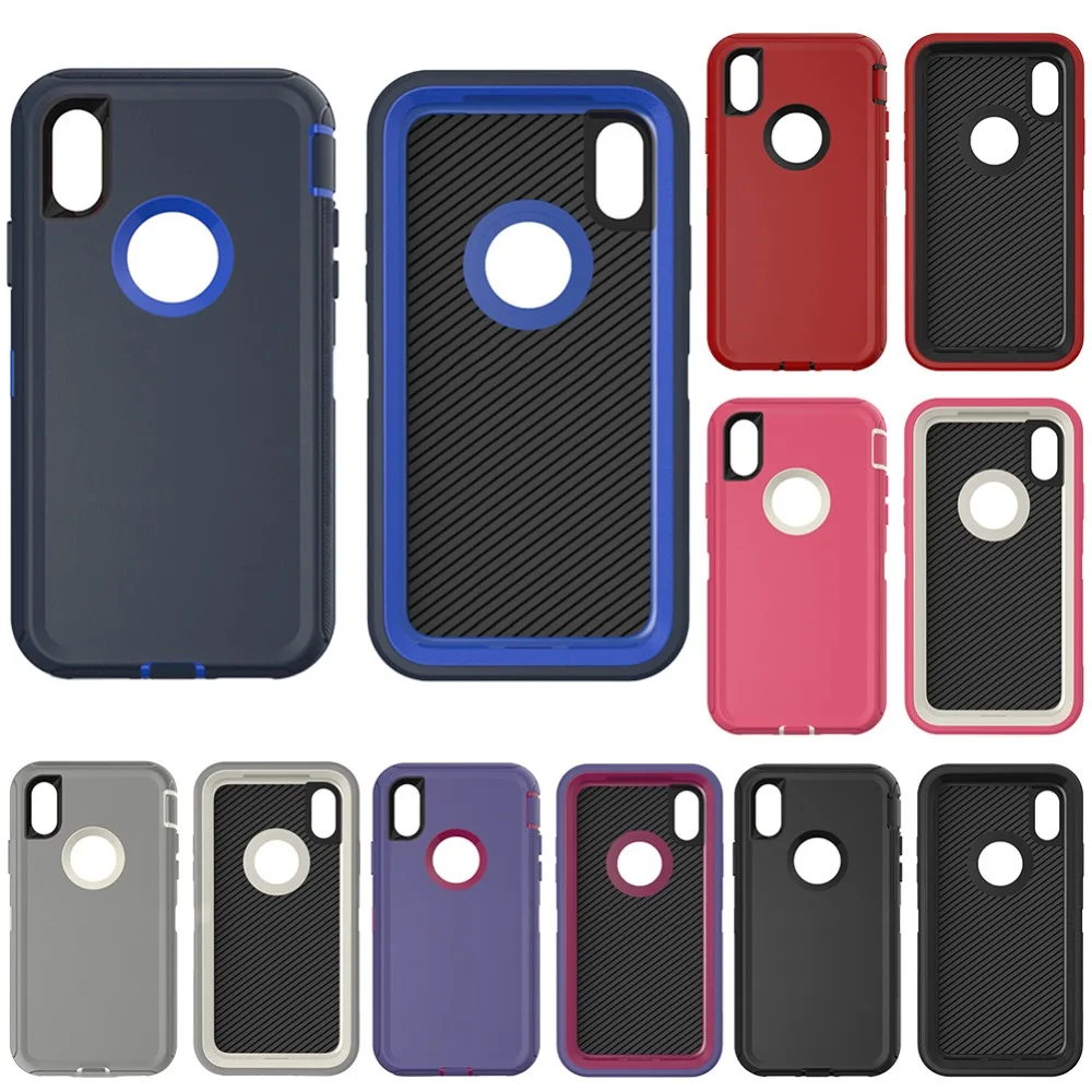 Защитный противоударный Гибридный чехол eCos для Apple iPhone X XR XS Max #290531|Бамперы| |