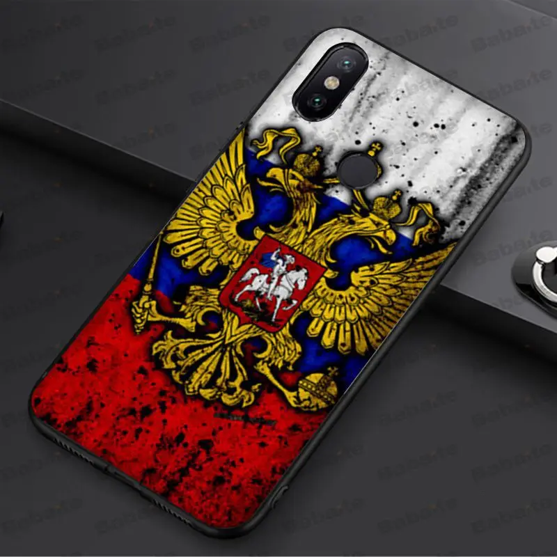 A6 Мягкий силиконовый чехол для телефона с изображением флага России и Babaite для redmi 5plus 5A 6pro 4X note5A Note 4X note6pro 6A - Цвет: A6