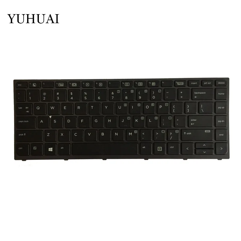 Новая английская клавиатура для ноутбука HP ZBook Studio G3 с подсветкой и рамкой |