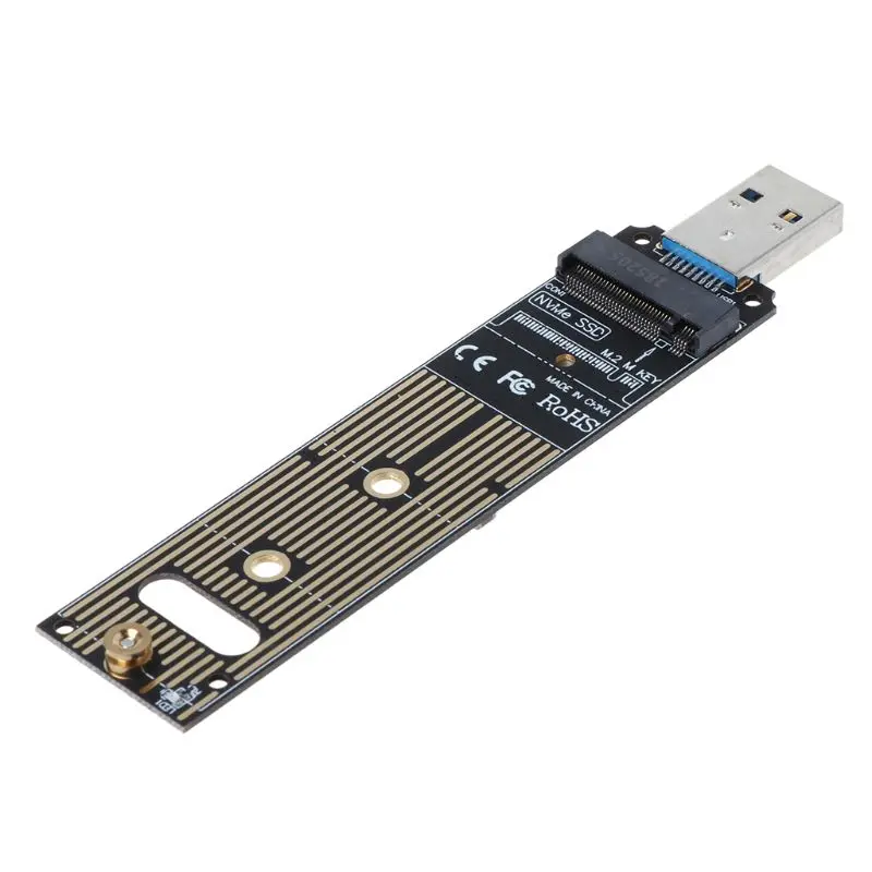 Портативный высокопроизводительный адаптер NVME к USB M.2 SSD карте Type A 3 1 Gen 2 чип моста