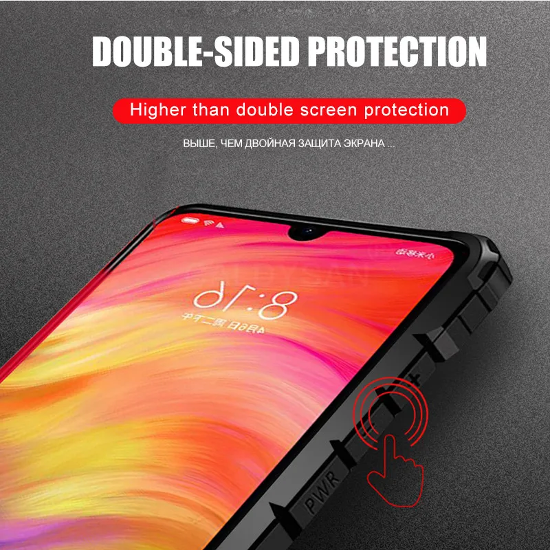 Роскошные Броня противоударный чехол на для ксиоми редми Xiaomi Redmi 7 примечание 6 7 Pro 5 плюс мягкий чехол для Xiaomi Pocophone F1 задняя
