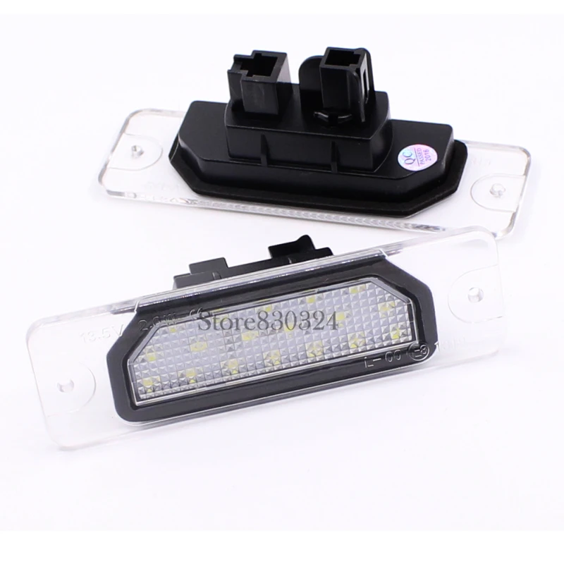 Светодиодный номерной знак света лампы 2 шт. 18SMD без ошибок OEM прямой покрой для Infiniti Fx35 Fx45 Q45 I30 I35 Q70 Nissan Fuga Cefiro