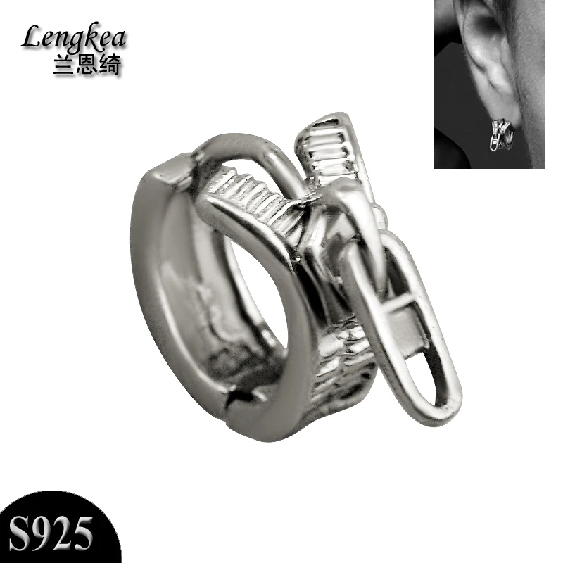 Мужские Серьги 925 Серебряные маленькие пирсинг серьги мини гвоздики для женщин