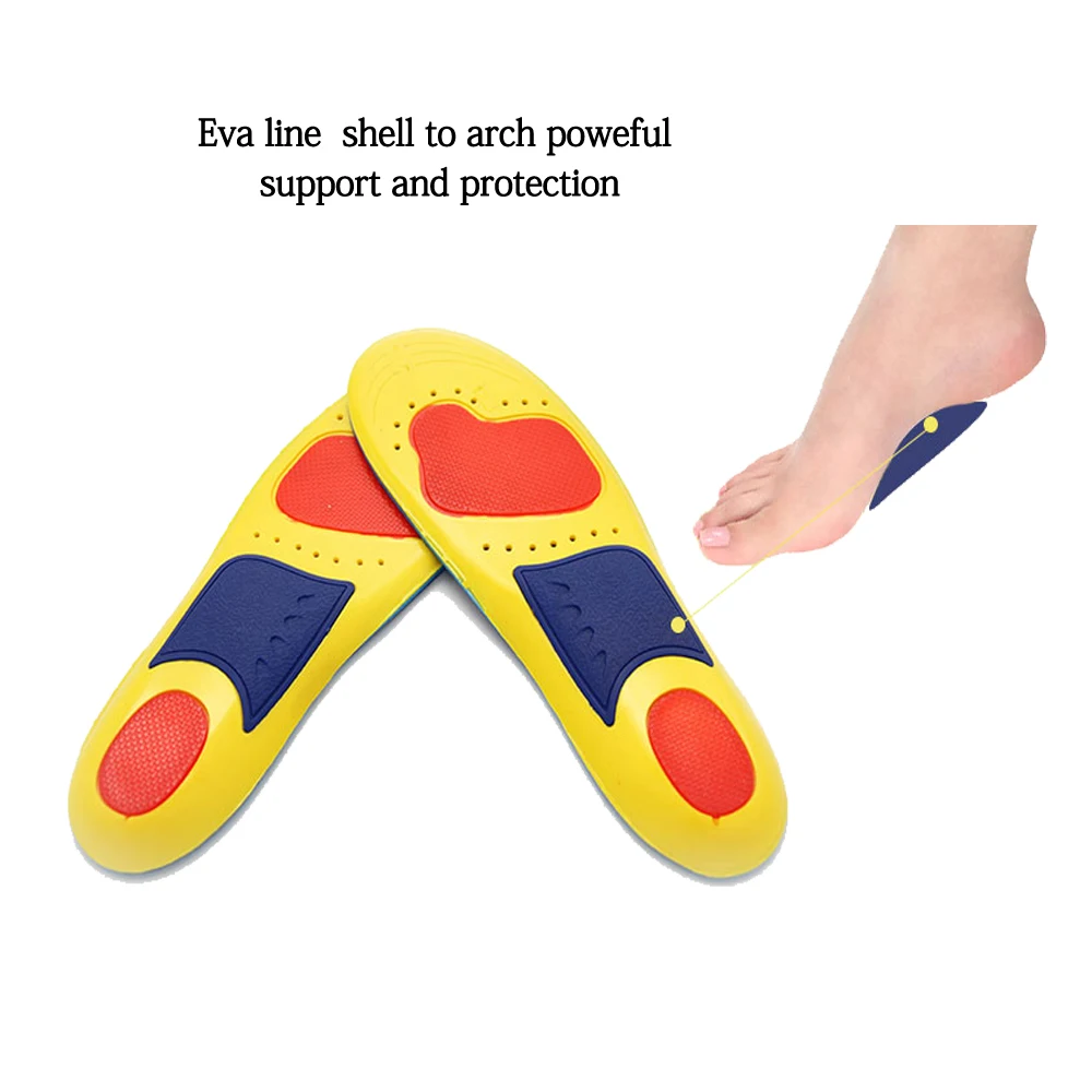 BOCAN Memory foam insoles shock absorption orthopedic insoles for men and women comfortable shoe insole