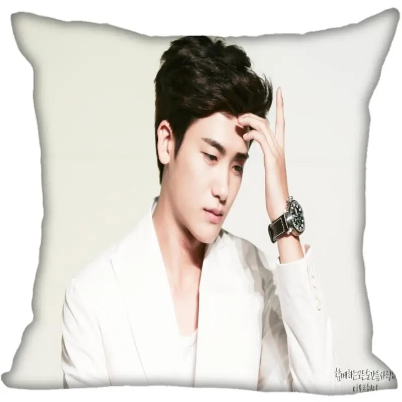 10 Новые Заказные наволочки Park Hyung Sik, квадратная шелковая наволочка с принтом, домашние декоративные Сатиновые Наволочки на молнии(одна сторона - Цвет: 10