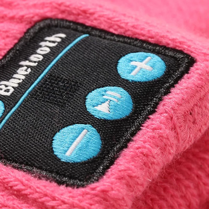 Новые Bluetooth Сенсорный экран перчатки зимние теплые вязаные с звонком