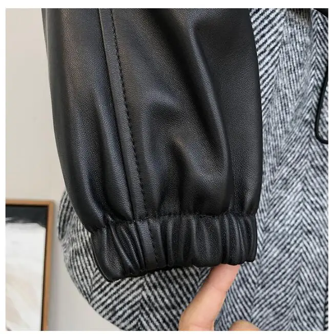 Spring Autumn Real Genuine Leather Jacket Women Clothes Sheepskin Coat Korean Vintage Streetwear Women Tops ZT3470