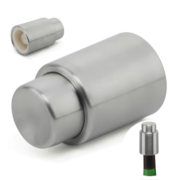 1 Шт. Нержавеющая Сталь Вакуумной Упаковке Красное Вино Хранения Бутылку Пробкой