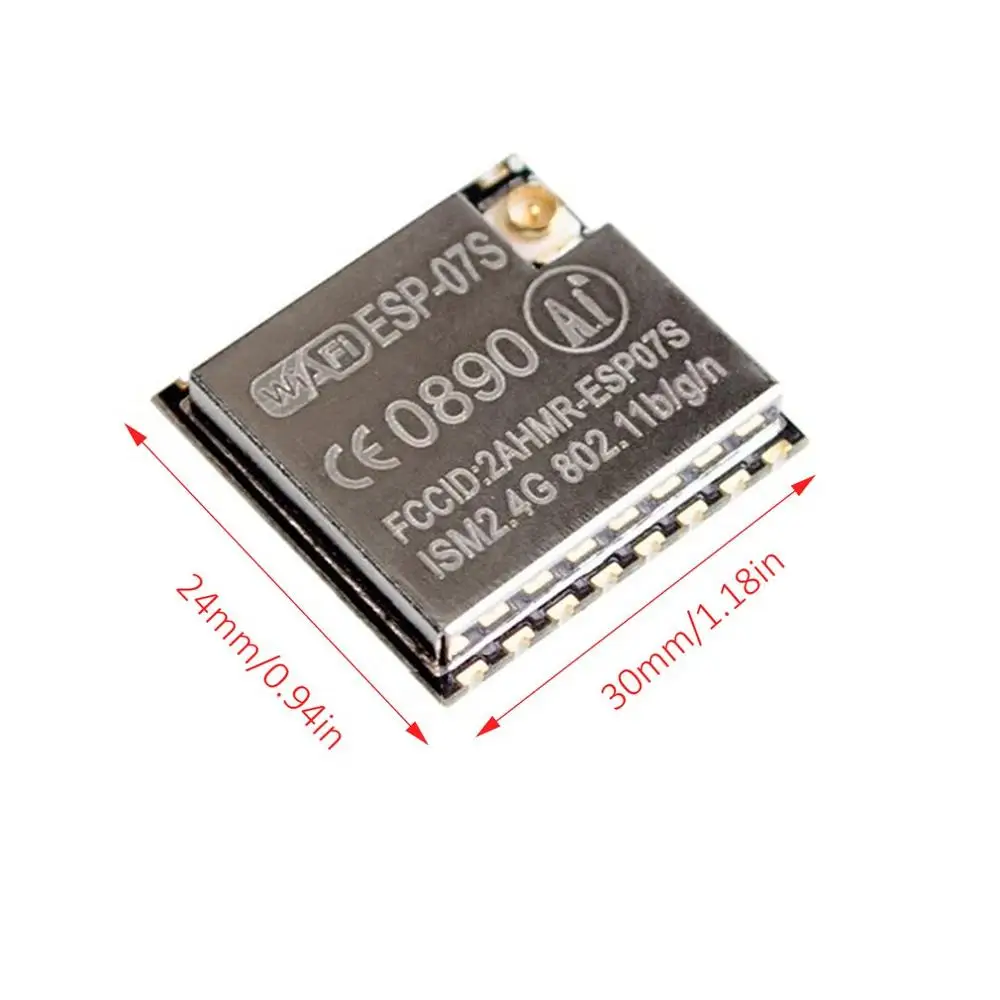 Esp-07S Esp8266 серийный к Wifi беспроводной приемопередатчик модуль Lwip Ap+ Sta низкое энергопотребление