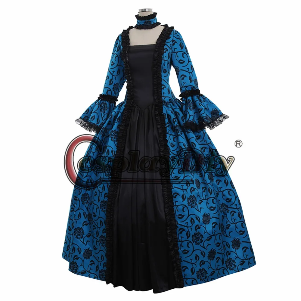 CosplayDIY женское викторианское рококо бальное платье принцессы средневековое