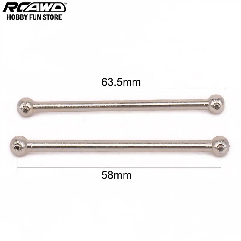 Приводной вал RCAWD Dogbone для радиоуправляемого автомобиля 1/12 Wltoys L959 L969 L979 L202 L212 L222 K959