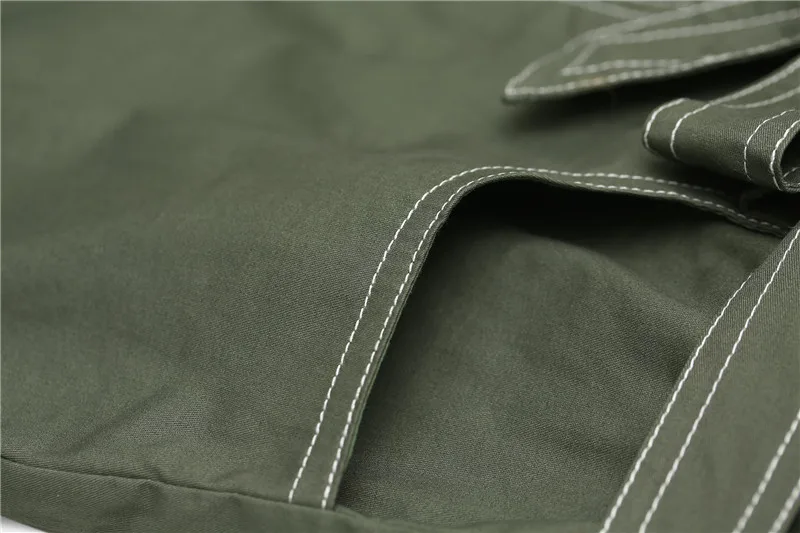 ELFSACK, армейские зеленые повседневные женские шорты Карго, летние шорты со средней талией, модные женские шорты-шаровары с бантом и поясом