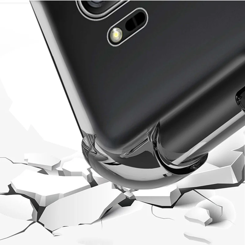 Чехол для LG G7 чехол ThinQ Capa мягкий прозрачный из ТПУ с подушкой безопасности чехлы